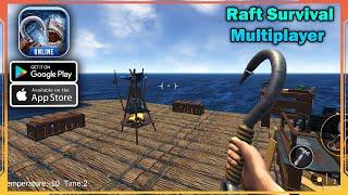 Raft Survival Multiplayer Gameplay (Android, iOS)