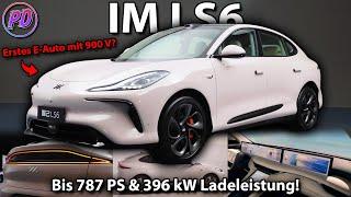 IM LS6 - Erstes E-Auto mit "900 Volt"-Architektur & fast 400 kW Ladeleistung!