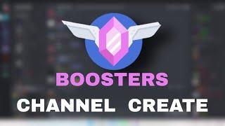 How To Make A Separate Boost Channel In Your Discord Server (2022) | (HINDI)