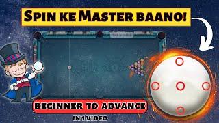 The EASIEST SPIN Tutorial In 8 Ball Pool (BEGINNER to ADVANCED)