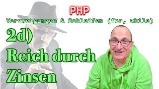 HTML/PHP 2d - Zinsrechner in PHP mit Tabellenausgabe