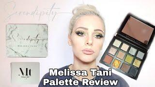 PROVO LA SERENDIPITY PALETTE DI MELISSA TANI BEAUTY + review and swatches