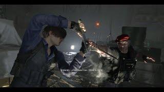 Resident Evil 4 Remake: Leon Time-Travels to Spar with Krauser | Epic Knife Fight