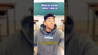 When the teacher doesn’t show up…IB:@isaacsamz #viral #comedy