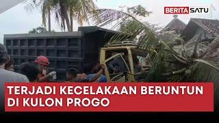 Tabrakan Beruntun di Kulon Progo, Sopir Mobil Pikap Terjepit | Beritasatu