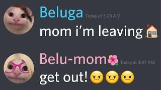 When Beluga Leaves His House... (96.99% intense)