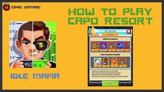 Idle Mafia - How to complete Capo Resort with no Diamonds