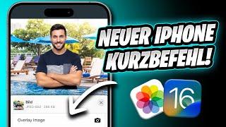 iPhone Bild ausschneiden und einfügen!  Mit DIESEM Kurzbefehl...