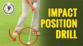 Golf Swing (IMPACT POSITION) Drills For Deadly ACCURACY!