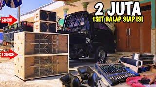 GILAK CUMA 2 JUTA  1 SET PAKET BALAP SIAP ISI SPEAKER SOUND MINIATUR BI BOX