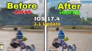 IPhone 8+,X,XR,11 in 2024 Lag Fix After IOS 17 Pubg 3.1 Update // 100% Lag Fix, Shocking Results