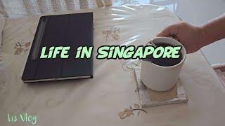 Vlog - Office worker ‍life in Singapore | Simple days Simple meal | Prepare for Colonscopy