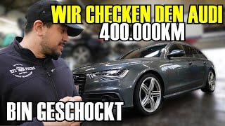 Wie sieht der Audi A6 nach 400.000km von unten aus?