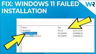 Windows 11 installation has failed? Here’s how to fix this!