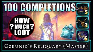 I Made ??,000,000 Astral Diamonds from 100 Gzemnid (Master) Completions! - Neverwinter M25