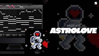 [FREE] Best Hyperpop Midi Kit - ASTROLOVE (Juice WRLD, YEAT, The Kid LAROI) Hypertrap Midi Pack