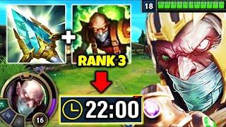 Singed but I speed run to level 16 in 22 minutes... (UNLOCK THANOS SINGED)