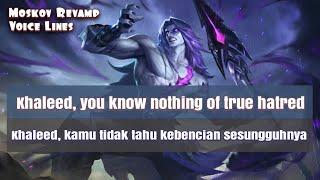 Moskov Revamp Voice Lines And Quotes Mobile Legends dan Artinya