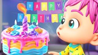 Happy Birthday Song + More Nursery Rhymes & Kids Songs | KidZone Kingdom