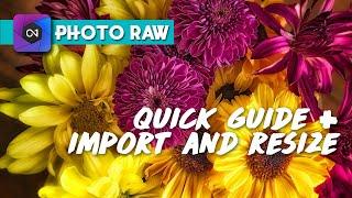 ON1 Photo Raw 1: A quick beginner guide on Macro import and organizing