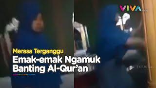 Emak-emak di Aceh Ngamuk di Masjid dan Banting Al-Qur'an