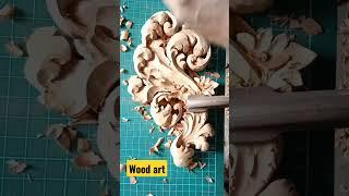 Wood art #woodcarving #woodworking #carving #asmr #woodart #asmrwood #ukiran