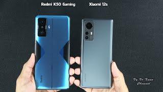 Xiaomi Redmi K50 Gaming vs Xiaomi 12s | SpeedTest and Camera comparison