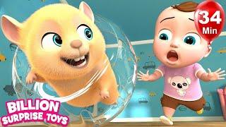 A new home for marshmallow - BillionSurpriseToys Nursery Rhymes, Kids Songs