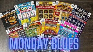 £41 in play with national lottery scratch tickets! Can I kick off the week with a big win? 