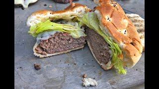 Mouth Watering Burgers Grilled Indirect