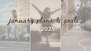 January 2025 plans & goals | a chatty vlog | New York City vlog