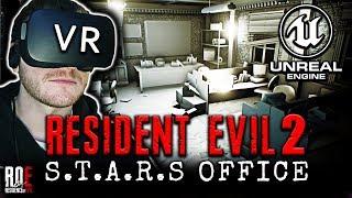 RESIDENT EVIL 2 || STARS OFFICE: REMAKE - VR | UNREAL ENGINE 4 | Tech Demo