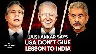 India Gives Hard Answer to USA on Religious Freedom : Jaishnaker says don’t  give India Lesson