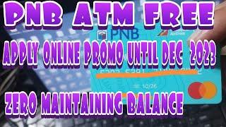 PAANO MAG OPEN ACCOUNT SA PNB ONLINE  ZERO MAINTAINING BALANCE  ZERO FEES  extended promo dec 2023