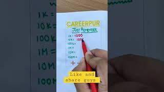 Maths Facts by careerpur #shorts #viralshorts #youtubeshorts #viral #trending