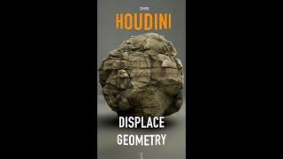 Displace Geometry in Houdini || Quick Tricks