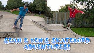 Sean & Ben check out Marsh Gibbon mini and Bicester #skatepark. #skateboarding #over50skater #skate