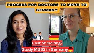 Can Indian Doctors work in Germany? | How to do Cost, Process, Timeline for Doctors to move  Germany