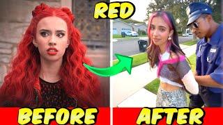 Descendants: The Rise of Red  Before And After Cast In Real Life