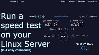 Use speedtest.net to test your VPS's internet speed