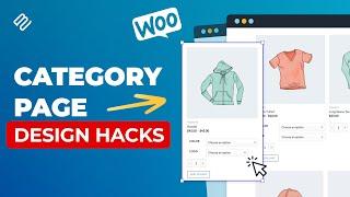 3 Easy Ways To Edit WooCommerce Category Pages