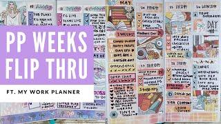 PP Weeks Planner // Dec-June Flip Thru // My Work Planner