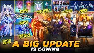 A BIG UPDATE IS COMING | JOHNSON LEGEND | NEW HERO KALEA | MLBB x EJEN ALI | OPPO RECALL