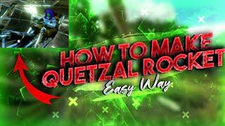 ARK MOBILE : How to make quetzal rocket | easy way