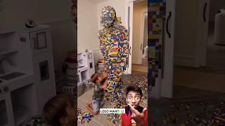 Man Turns Into LEGO?!  You Won't Believe This! #shorts #lego