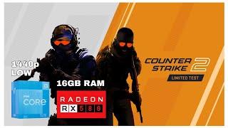 i3 12100F + RX 580 8GB | Counter Strike 2 (1440p LOW) - Competitive Mirage