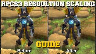 RPCS3 HOW TO PLAY ANY GAME IN 60FPS AND RESOULTION SCALING GUIDE!