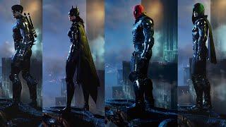 Gotham Knights - All Characters Endings (Batgirl, Nightwing, Red Hood & Robin)