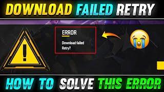 Free fire download failed retry ko kaise hataye | Fix download failed retry issue in free fire