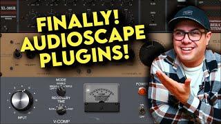 Three Epic Audioscape Plugins: Golden 58 Tube Preamp - V Comp - XL305R Reverberation System!